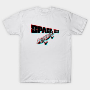 Retro 3D Glasses Style - Space: 1999 T-Shirt